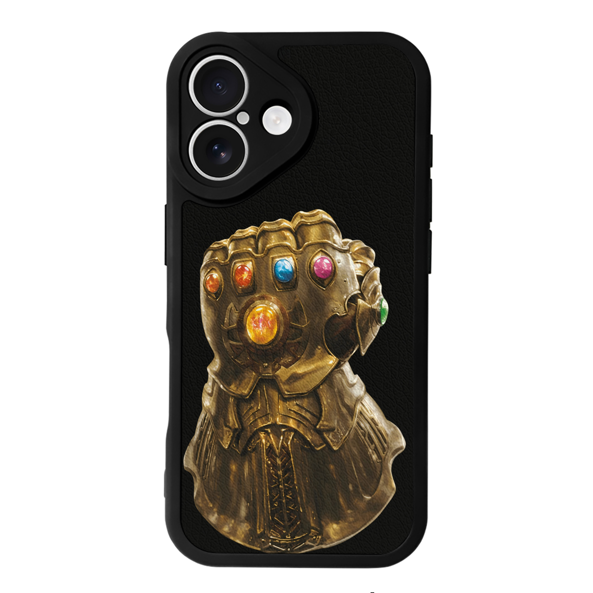 （画像用） アベンジャーズ The Avengers 【iPhone 16シリーズ対応】シリコンスマホケース（レザー調） 材質：シリコン